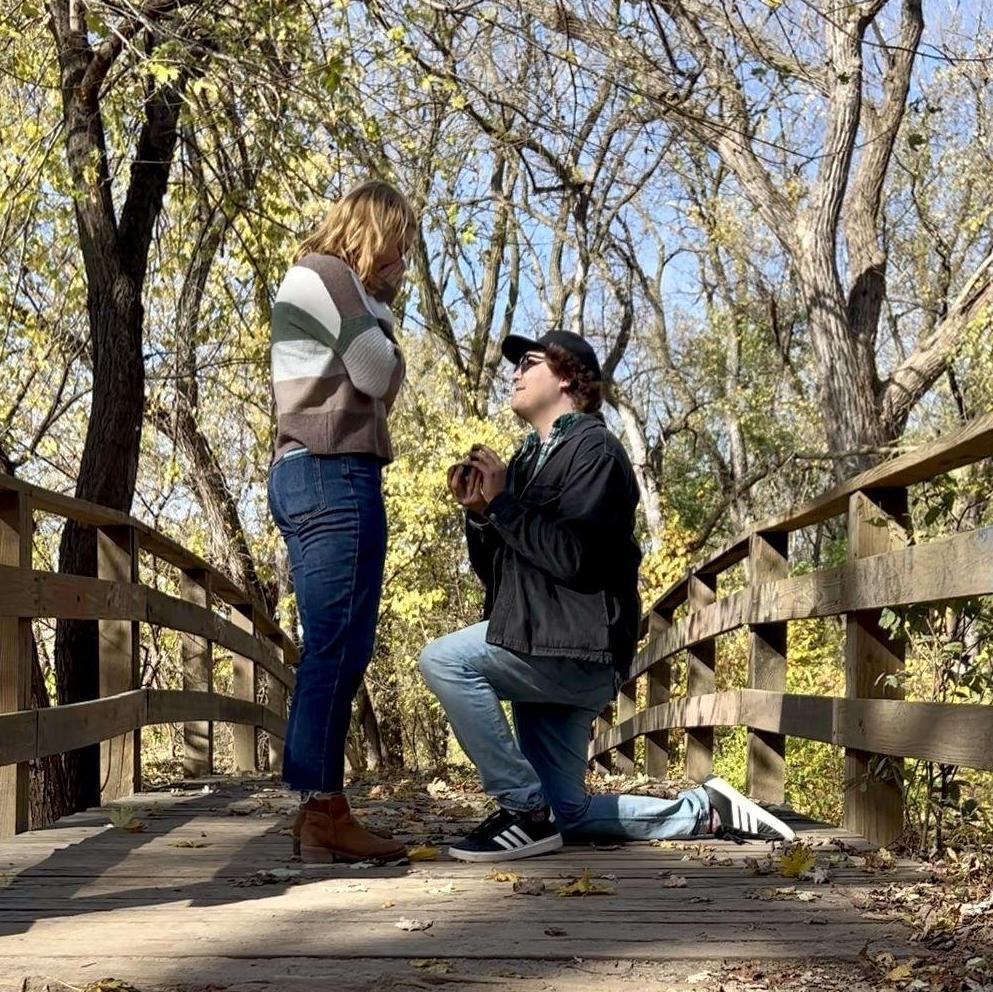 October 2024 - we got engaged. Cool stuff, eh?