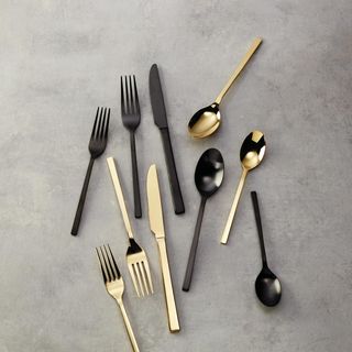 Allay Mixed 40-Piece Everyday Flatware Set, Service For 8