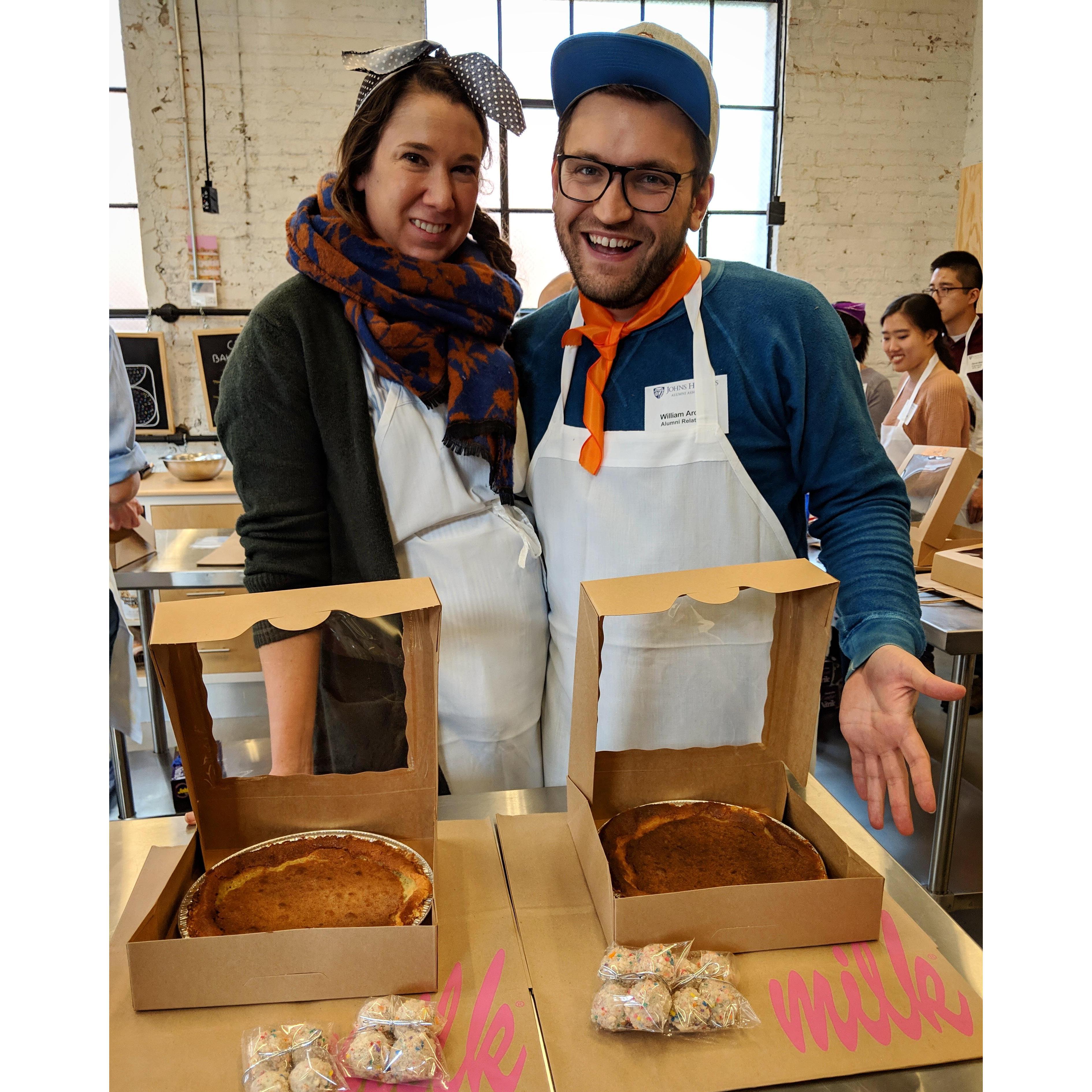 Milk Bar pie making class