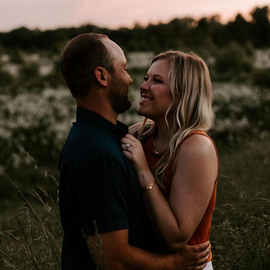 Engagement photos by Angellica Photography at Pere Marquette State Park!