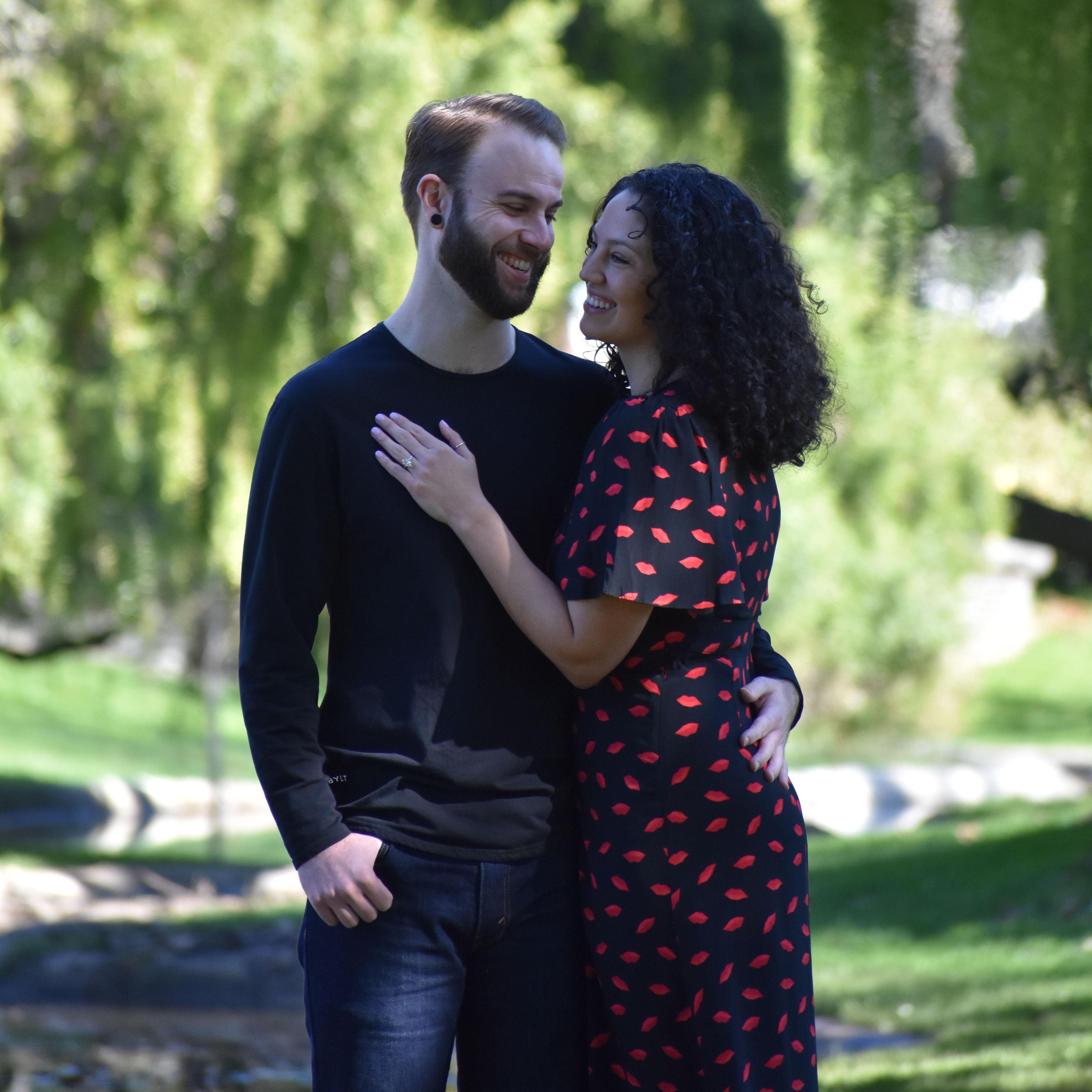 One of our favorite photos from our engagement shoot in Juliard Park, Santa Rosa.