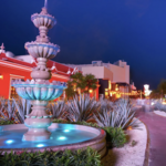 The Hotel Zone at Night