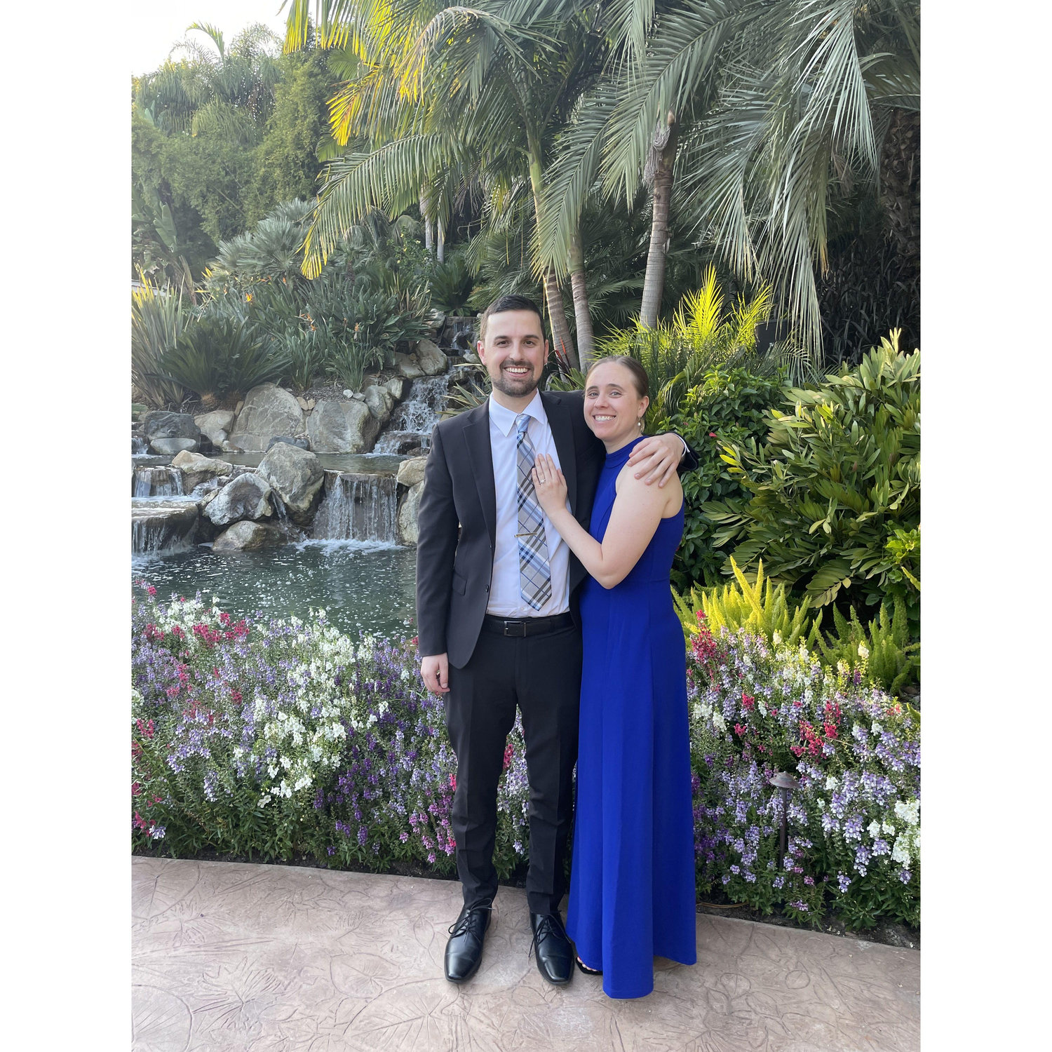 At Shane's cousin's wedding