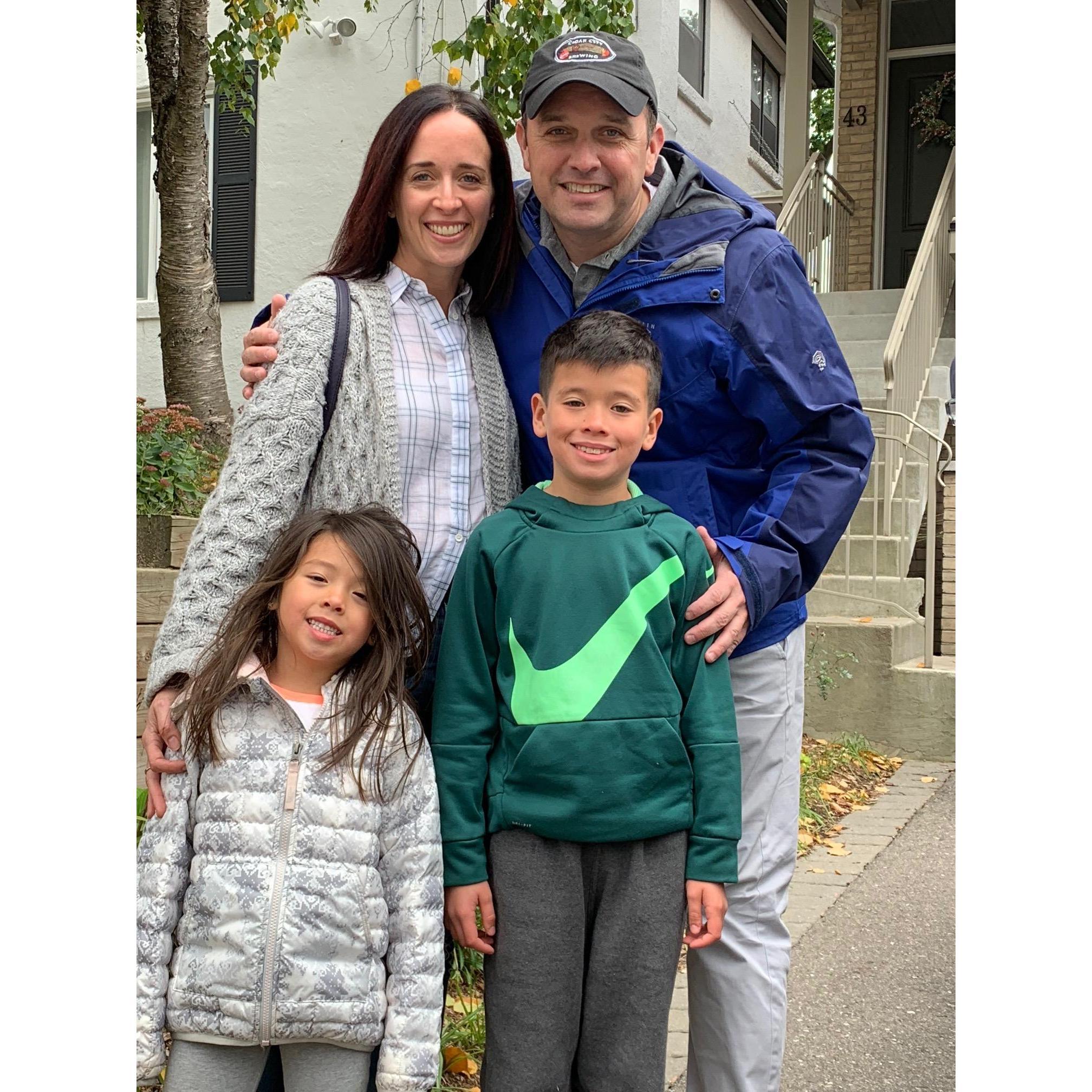 2018 - Toronto visit with the Shibata Family -