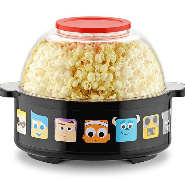 Disney DPX-16 Pixar Collection Stir Popcorn Popper, One Size, Black