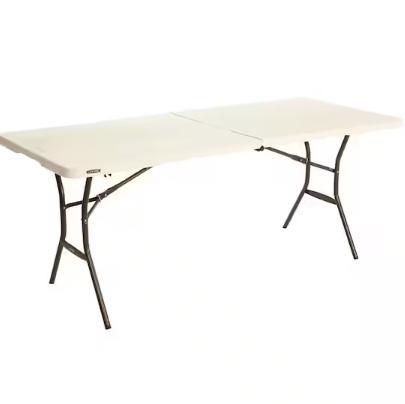 Lifetime 6 ft. Fold-in-Half Table: Almond 80454