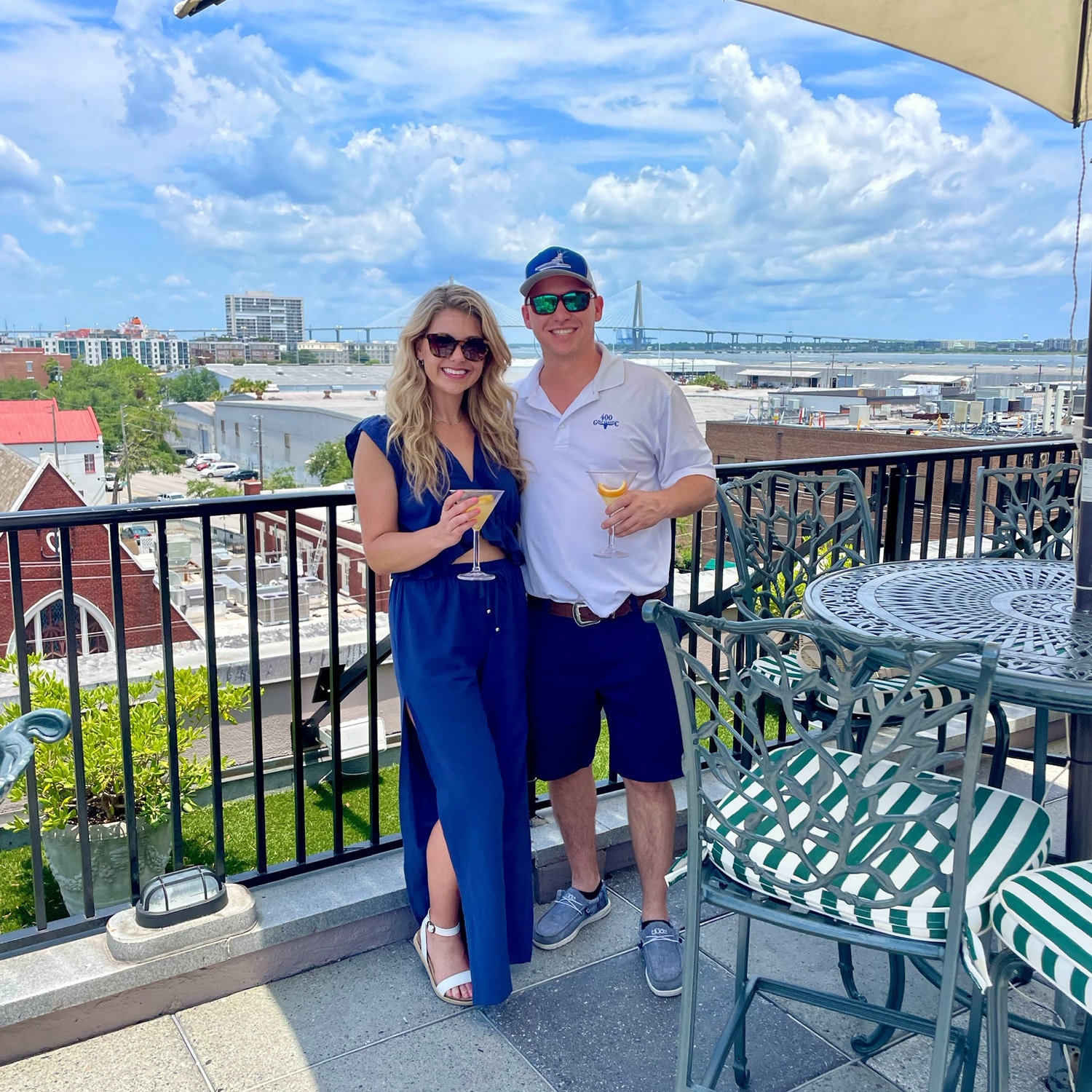 4th of July in Charleston visiting Aunt Lana and Uncle Phil!
