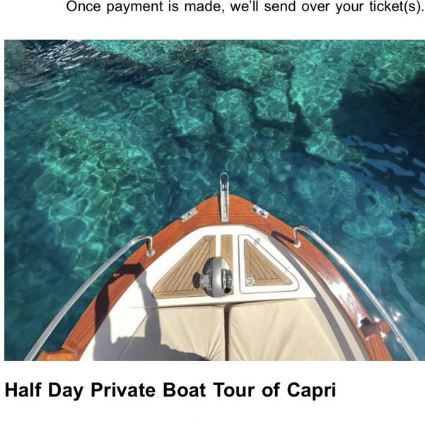 Blue Grotto, Capri (Honeymoon)