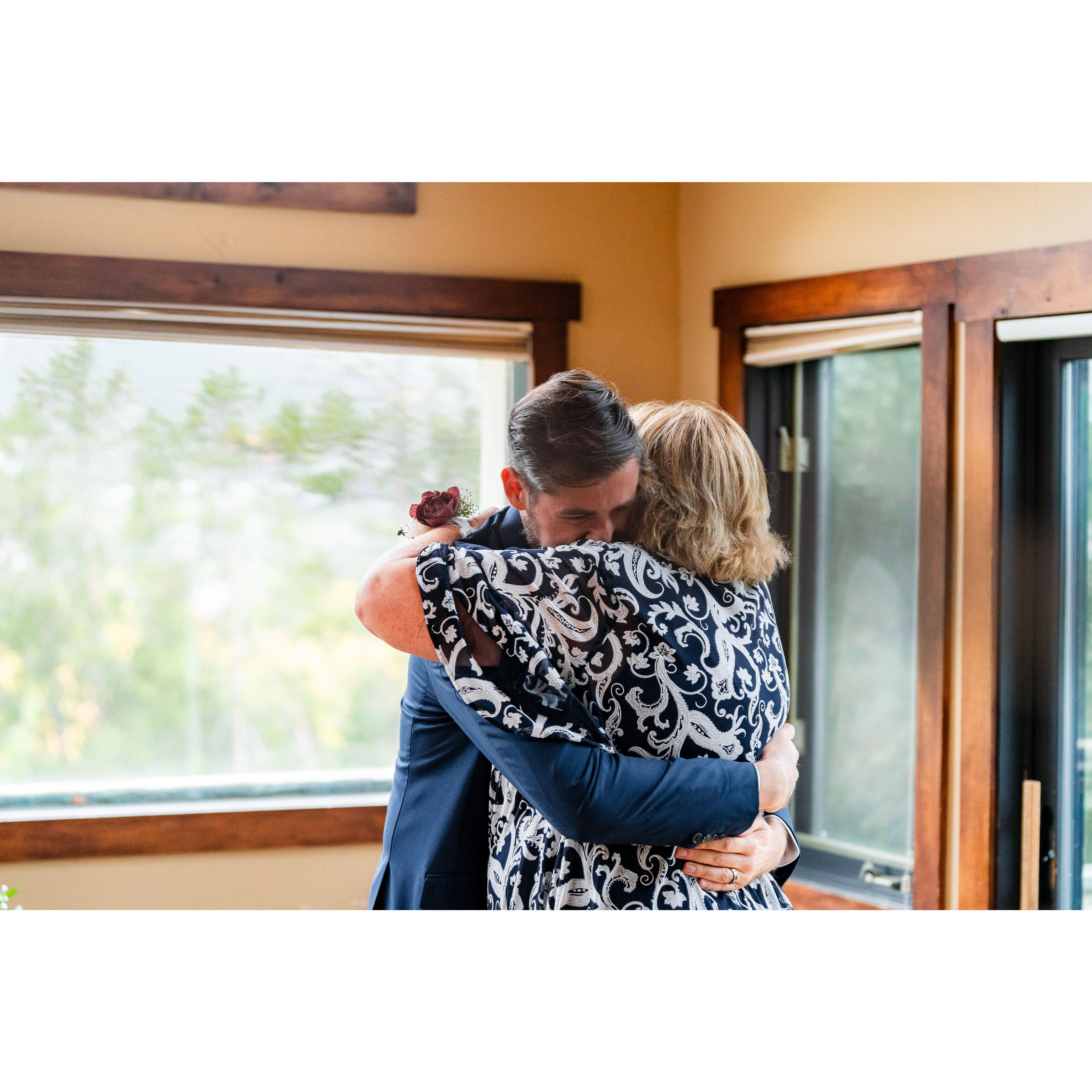 Craig danced with his mom to Sunshine of My Life by Stevie Wonder