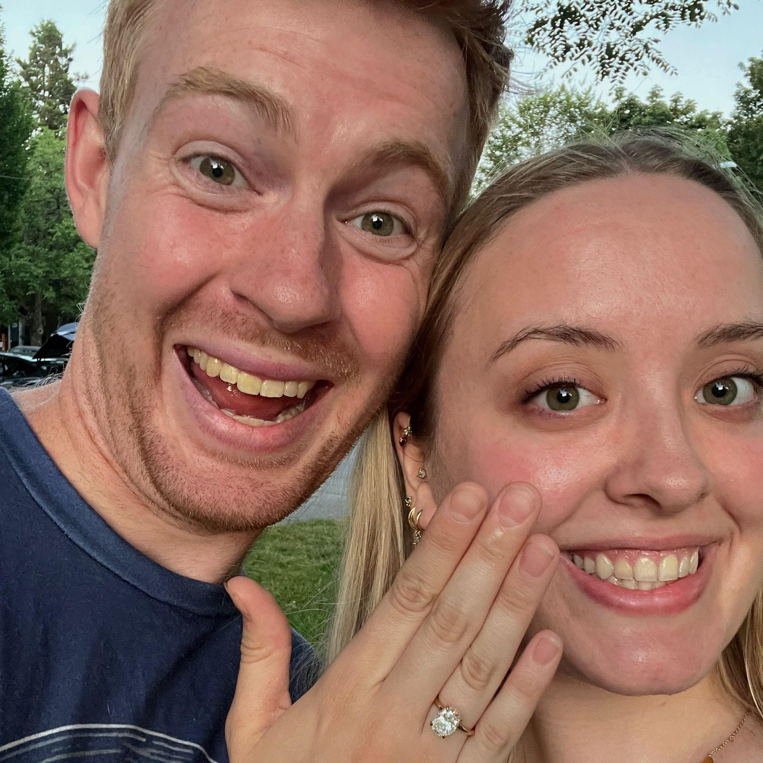 Right after our engagement!