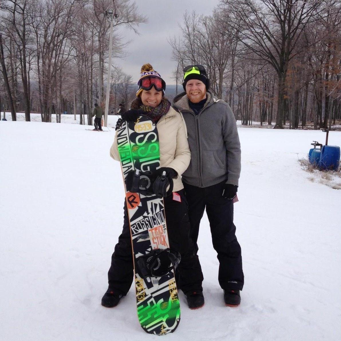 Picking up a new winter sport