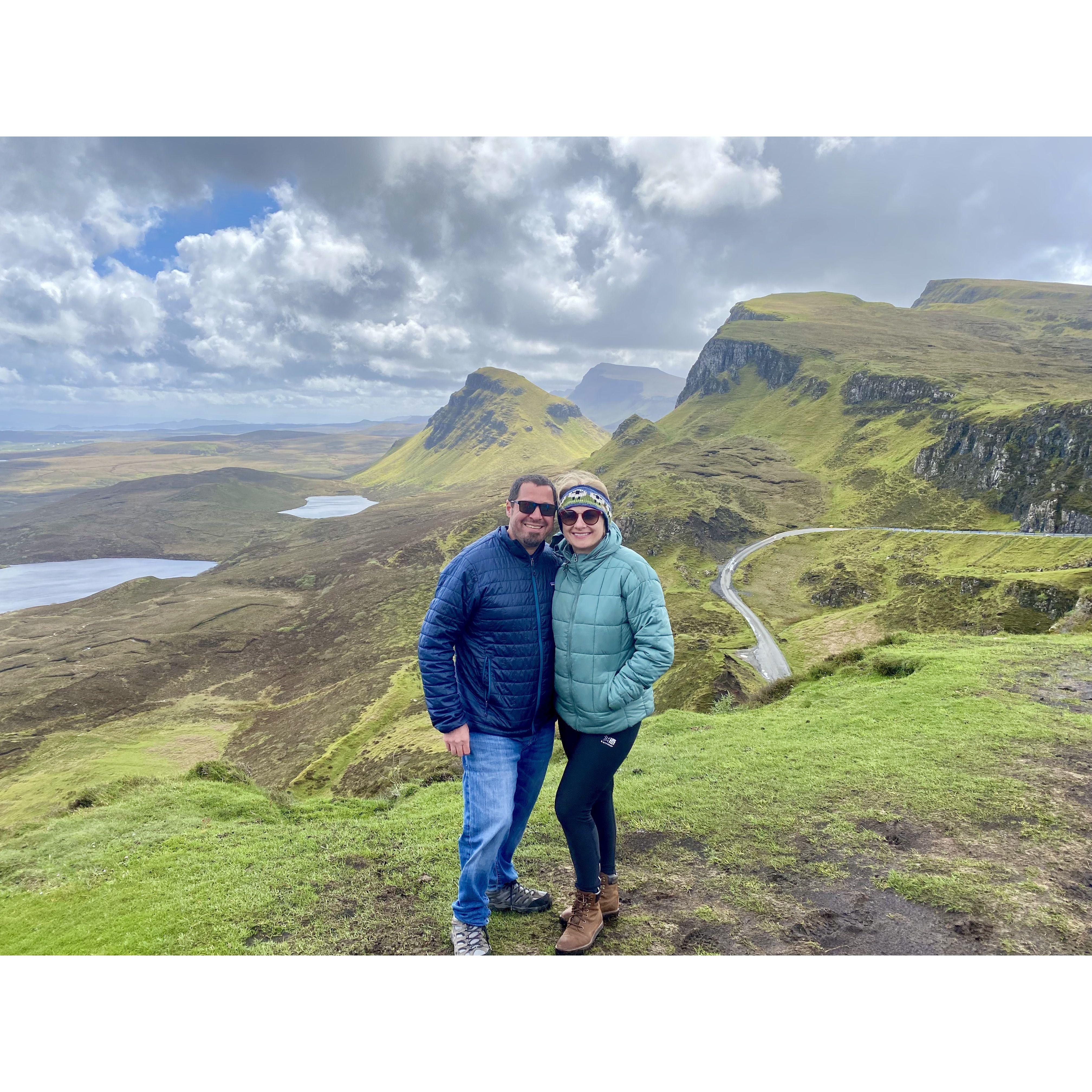 The Quiraing Walk, the Isle of Skye, Scotland