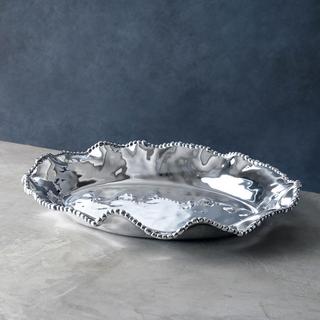 Organic Pearl Oval Deep Platter
