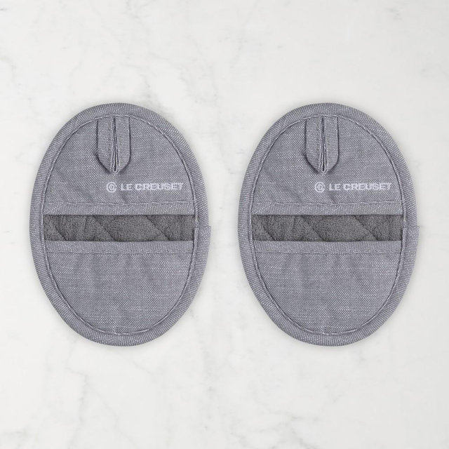 Le Creuset Pot Grips, Set of 2, Charbon