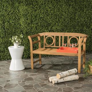 Shapes 2-Seat Outdoor Bench