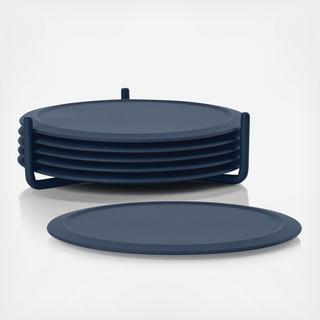 Singles Coaster with Holder, Set of 6