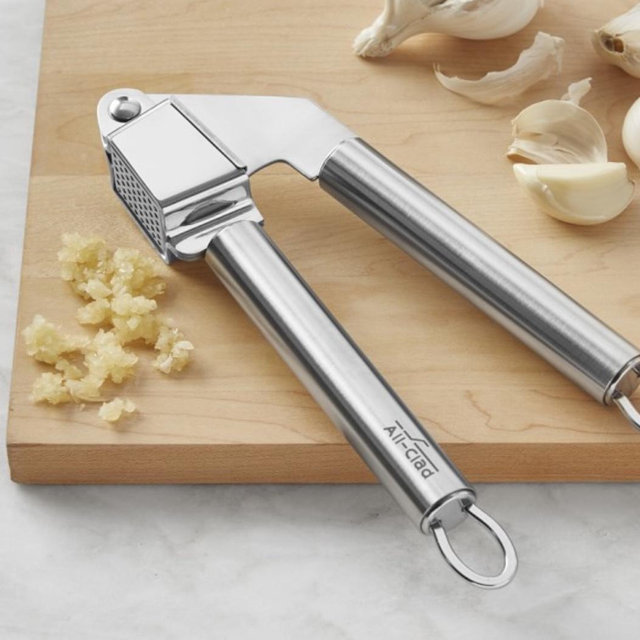 All Clad Stainless Steel Garlic Press