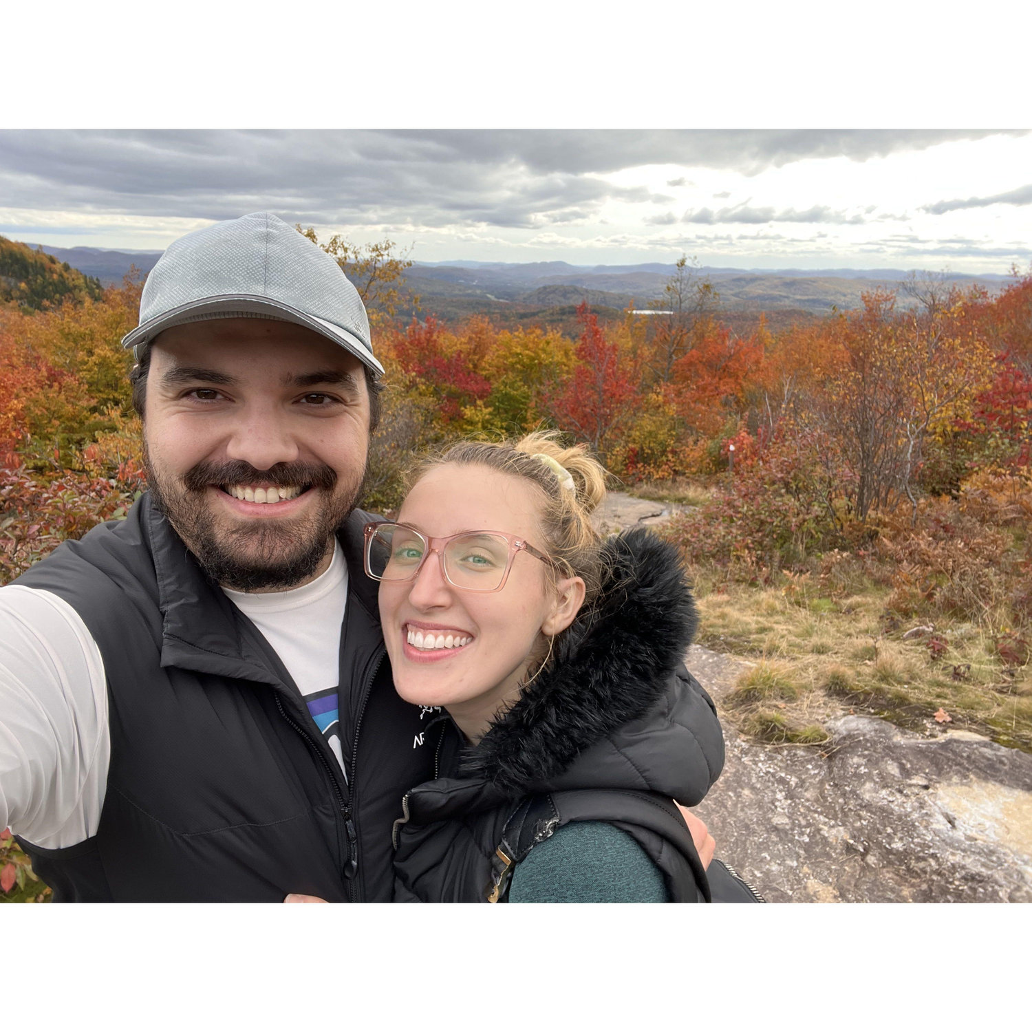 Courtney got us lost hiking in Mont Tremblant (2 hour hike turned into a strenuous 5-6 hour hike)