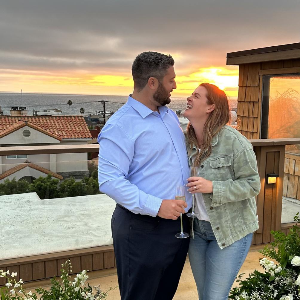 Engaged in Hermosa