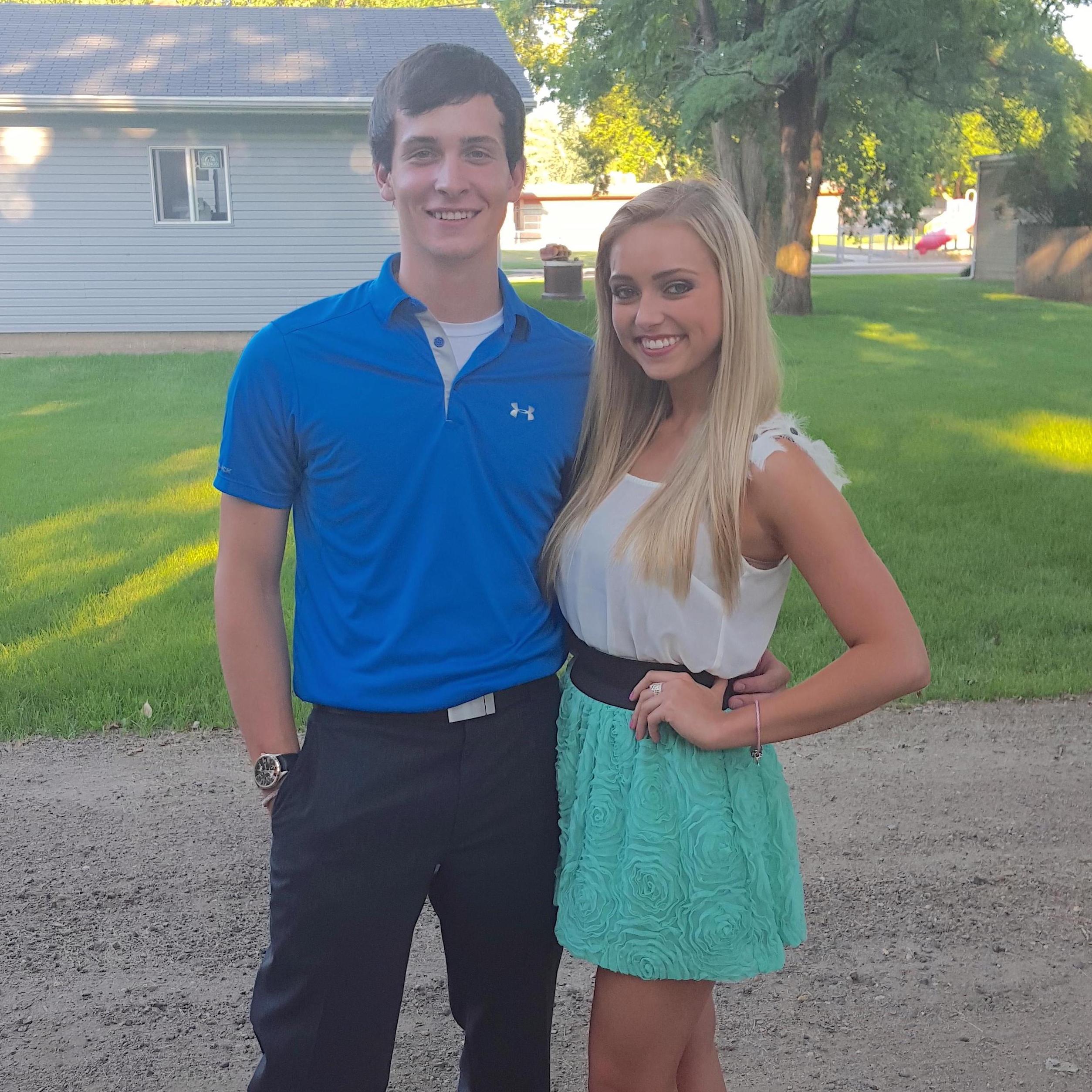 The date Kyle asked Marley to be his girlfriend. They went to dinner at Reds in Vermillion and ended the night at Burbank Beach.