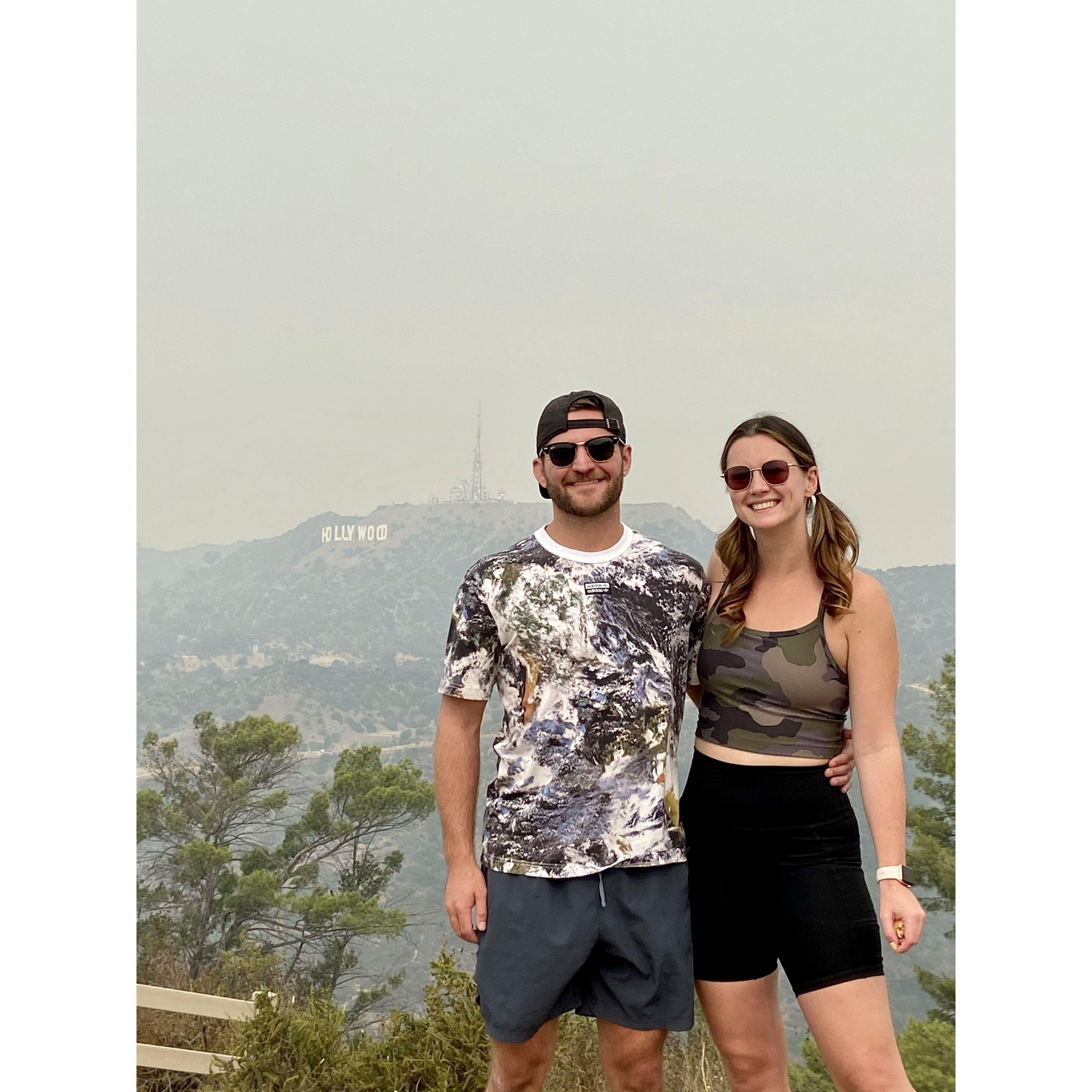 In Fall of 2020, Jim and Molly went to LA to visit Molly's Maid of Honor, Emma. Emma gave Jim her stamp of approval when Molly passed out and she and Jim bonded over 'My Fair Brady'.