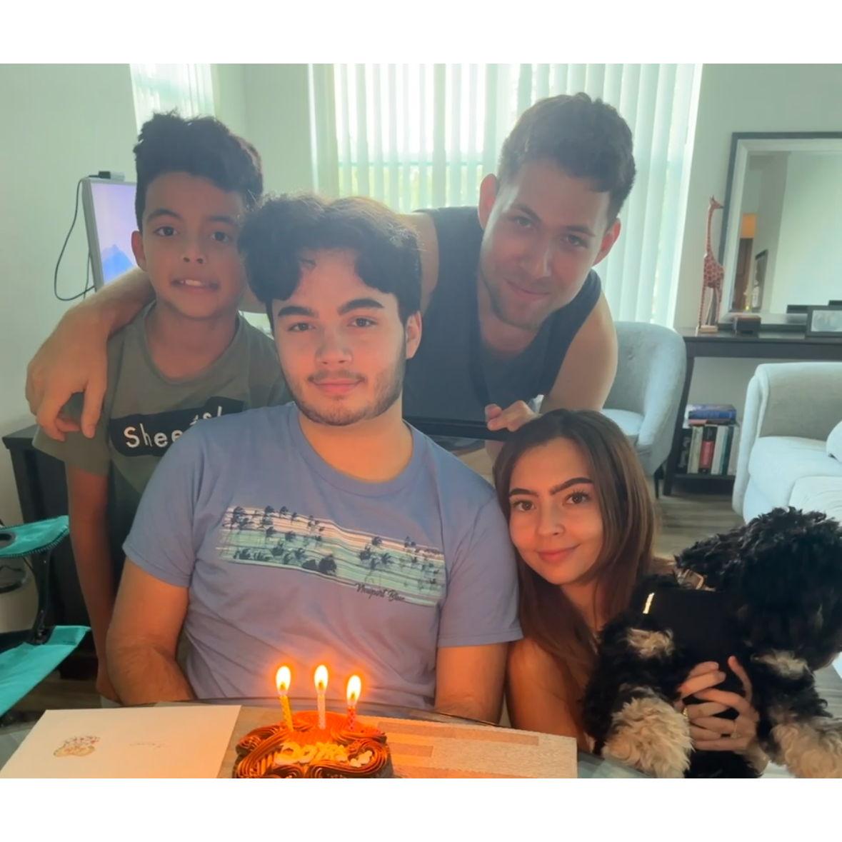 Edwin's birthday (he is old)