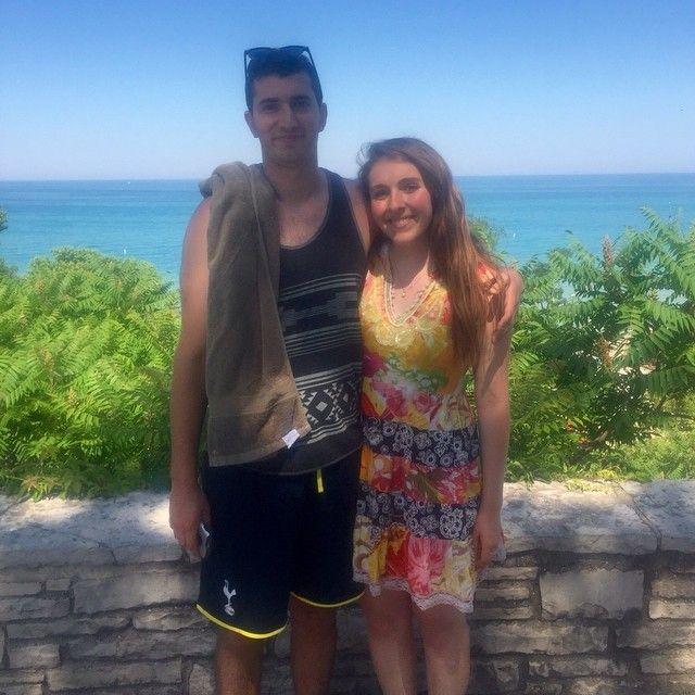 Early days! We began dating in April 2016. Brendan visits Glenna's hometown, Glencoe, IL (photo from June 2016)