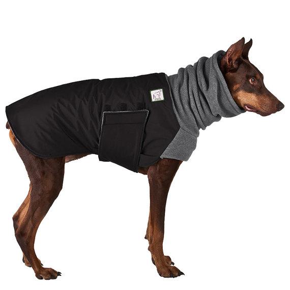 DOBERMAN PINSCHER Winter Dog Coat, Winter Jacket, Waterproof Dog Coat,