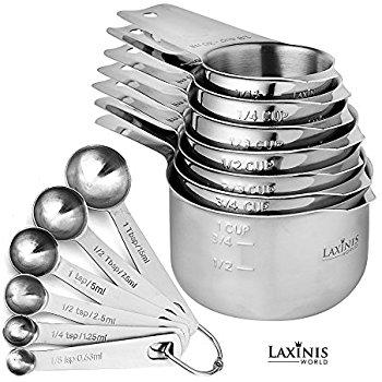 13 Piece Measuring Cups And Spoons Set