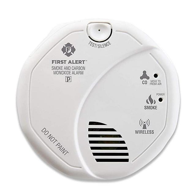 First Alert Z-Wave Smoke Detector & Carbon Monoxide Alarm, Works with Ring Alarm, 2nd Generation