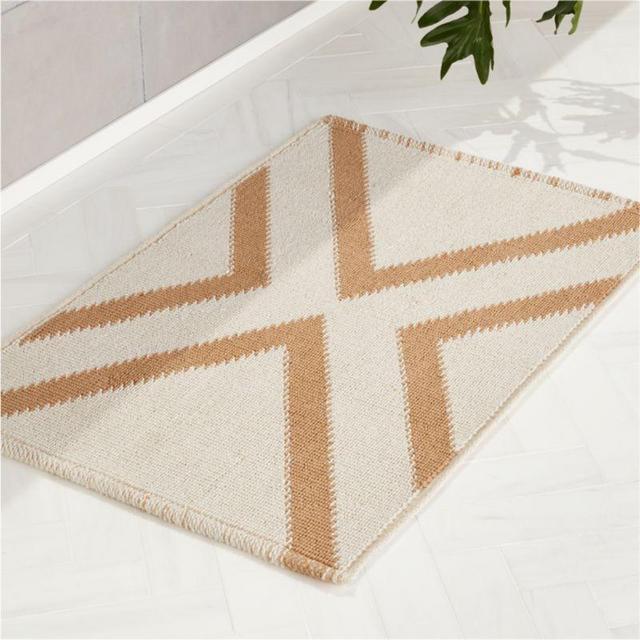 X Base Khaki Bath Mat