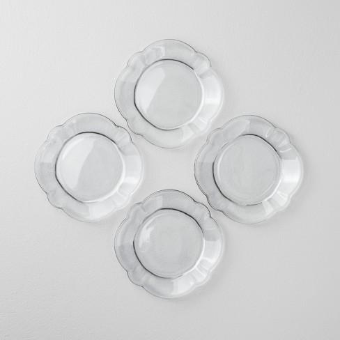 Glass Appetizer Plate Clear - Hearth & Hand™ with Magnolia