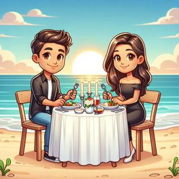 Private Beach Dinner for 2
