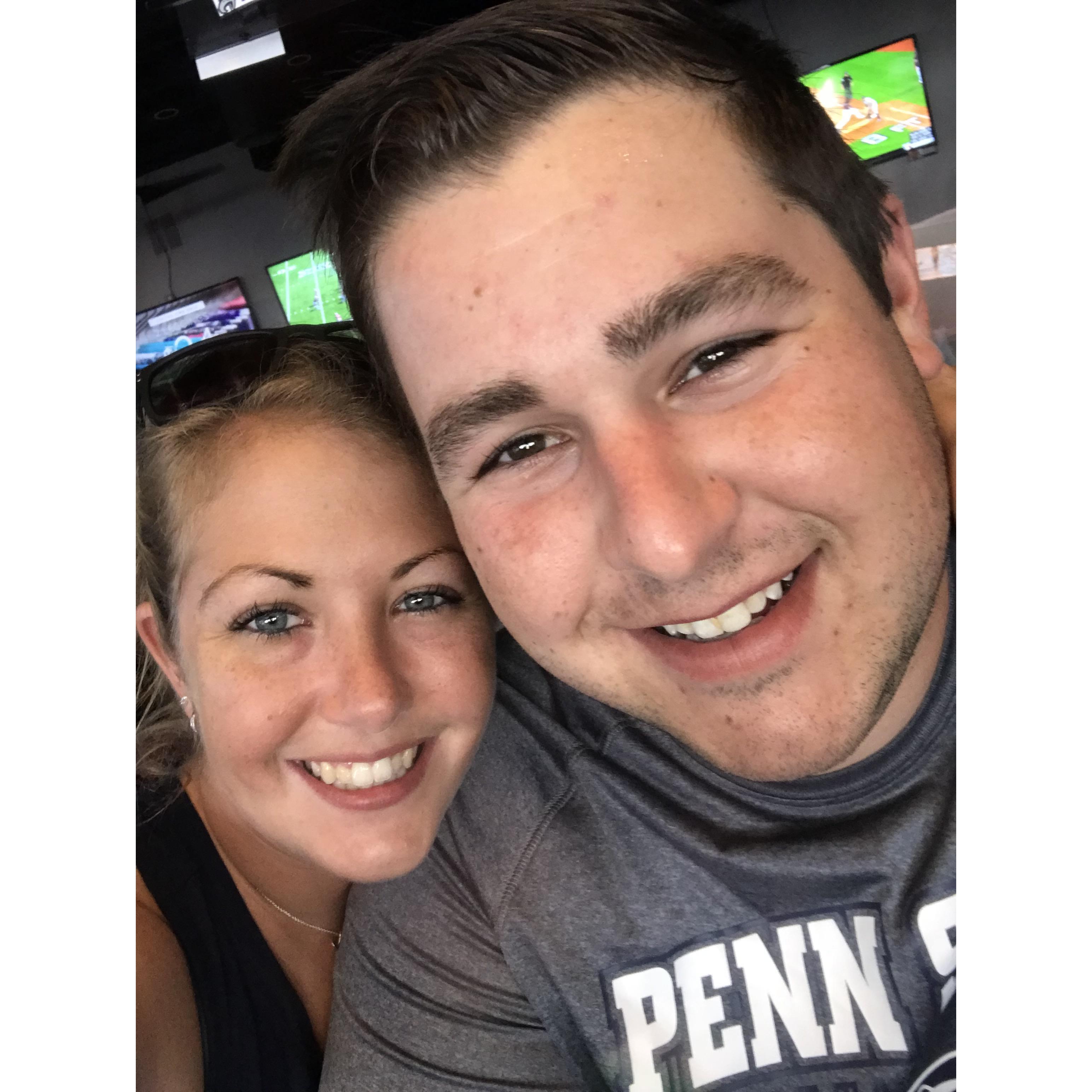 We're a house divided. We are Penn State, but we are also the U.