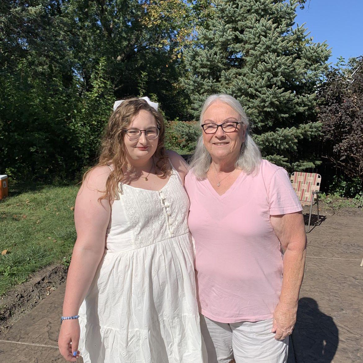 Engagement party photo with Ce!