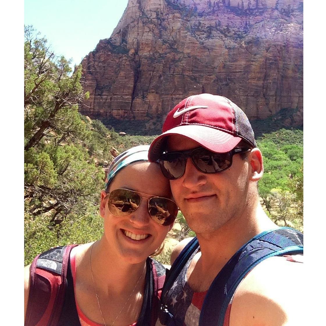 First time in Zion!