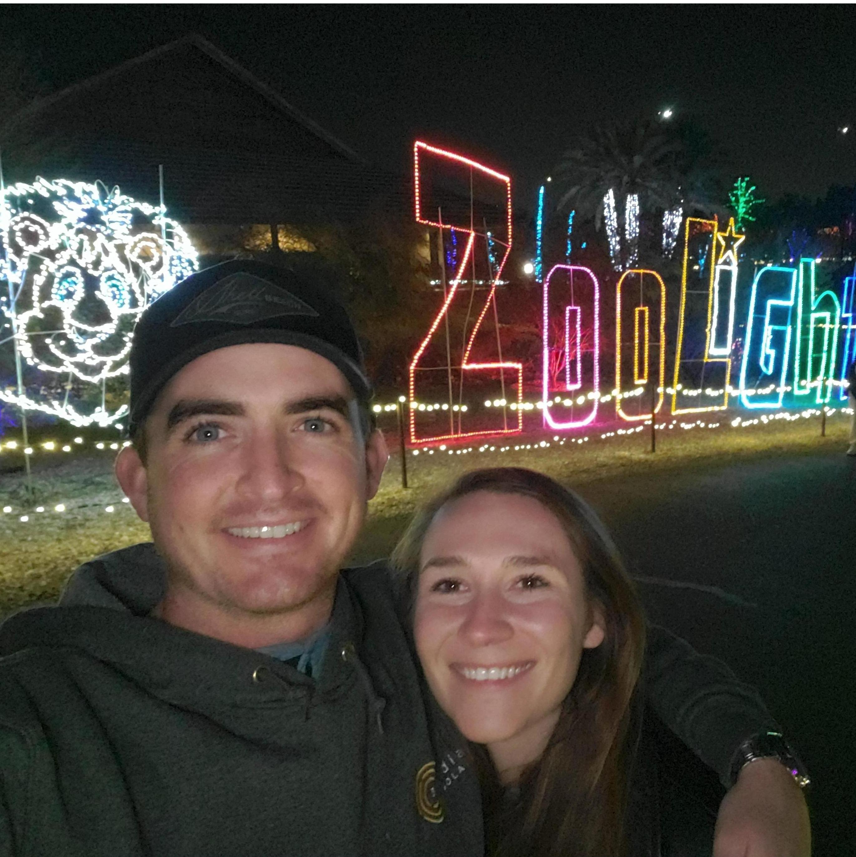 Zoo lights at the Phoenix Zoo is so fun