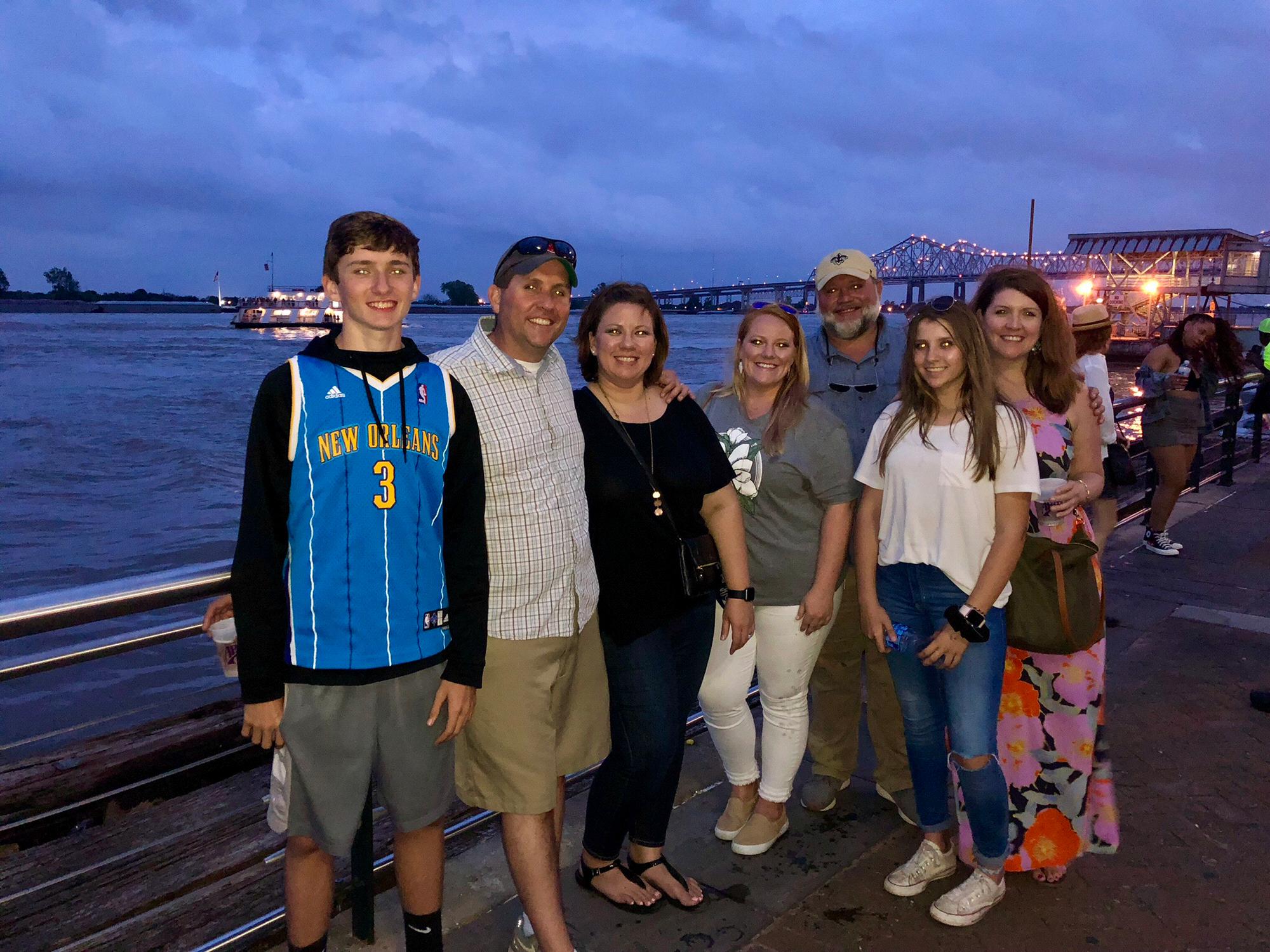 French Quarter Festival with Seth's siblings in New Orleans, LA was a grand time.