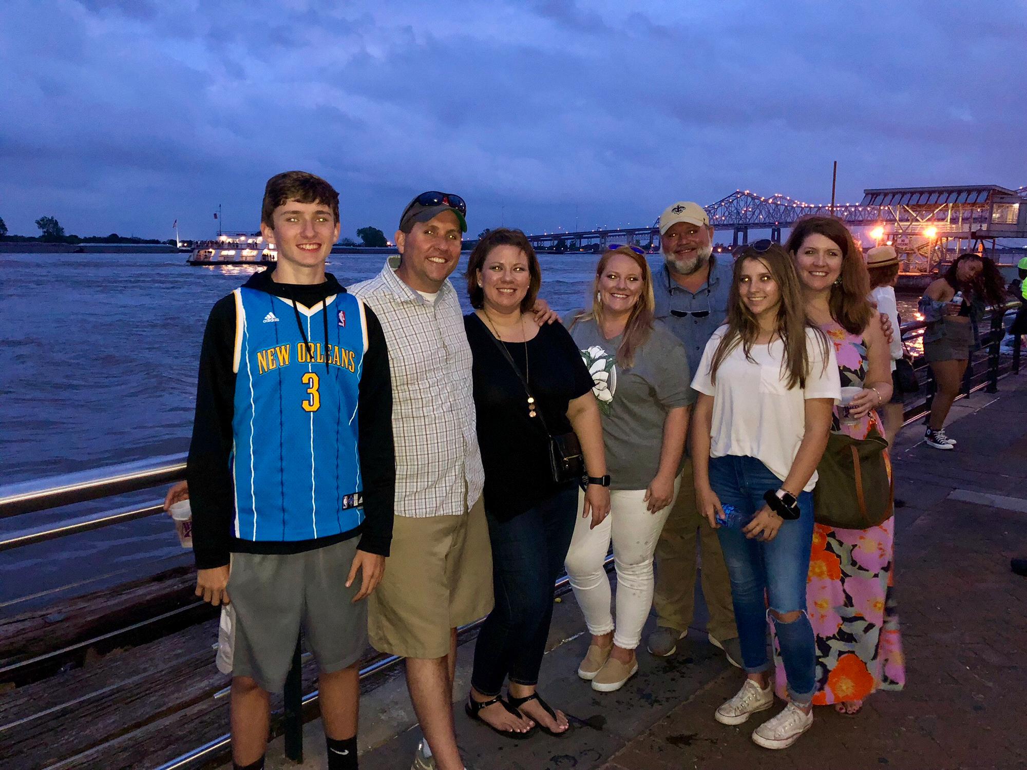 French Quarter Festival with Seth's siblings  in New Orleans, LA was a grand time.