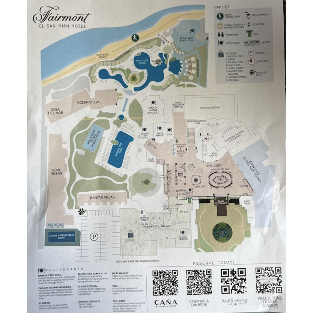 Map of the Resort