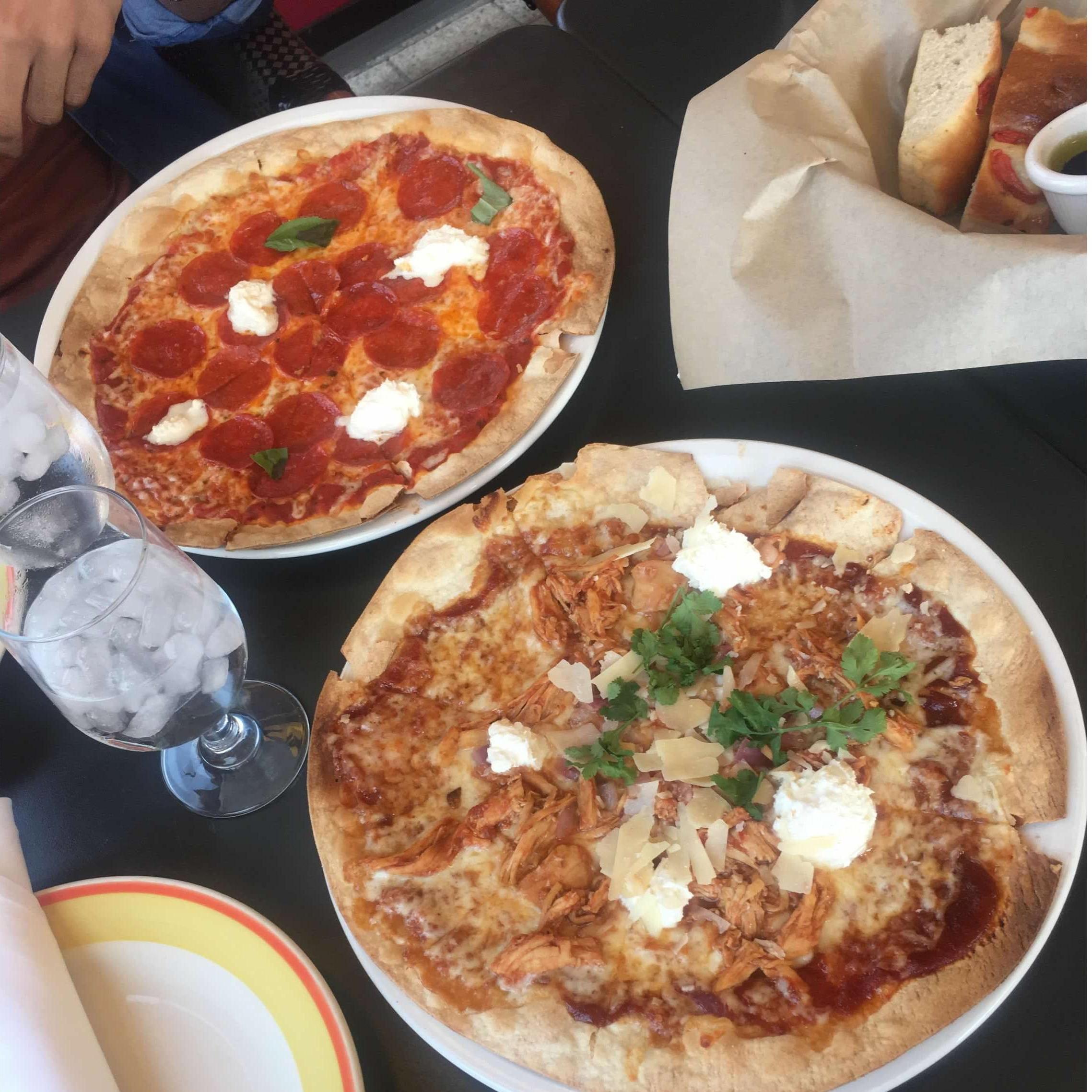 April 15, 2017 Our first date at Fiorella's Pizza in National Harbor!