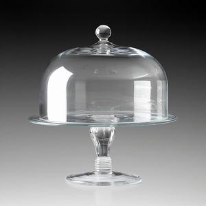 William Yeoward Crystal - William Yeoward Country Cake Dome, 10.25"