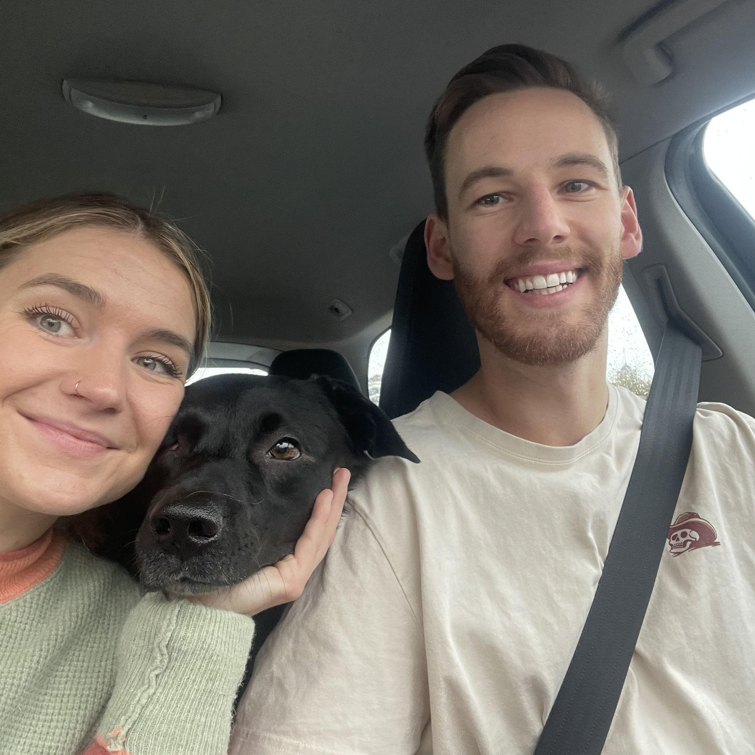 Our little fam off on a roadtrip!