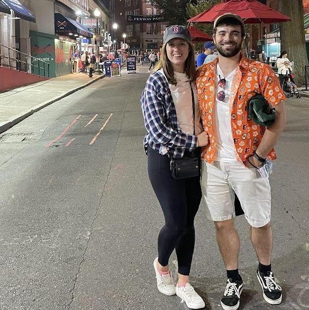 Our first Fenway game together!