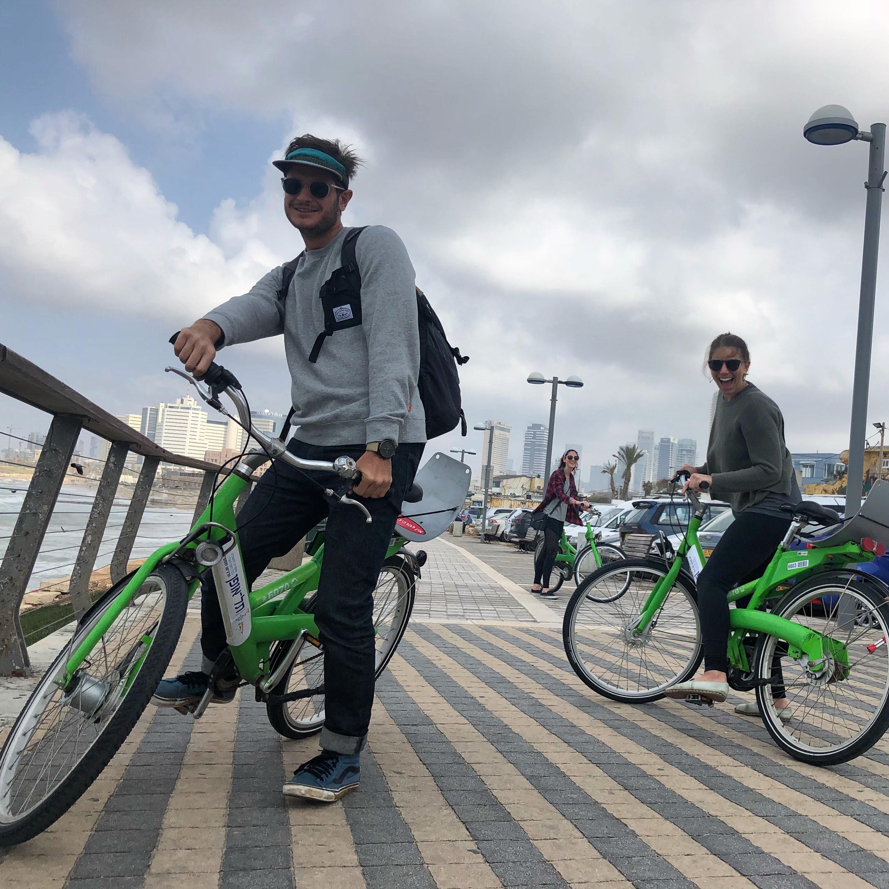 Biking in Tel Aviv