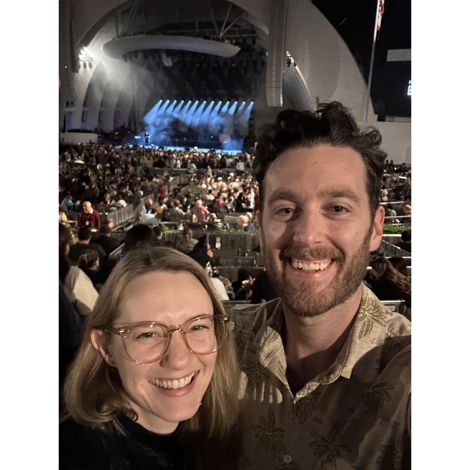 Zoe's first show at the Hollywood Bowl! We saw Death Cab for Cutie + The Postal Service for Andrew's 34th birthday🎆