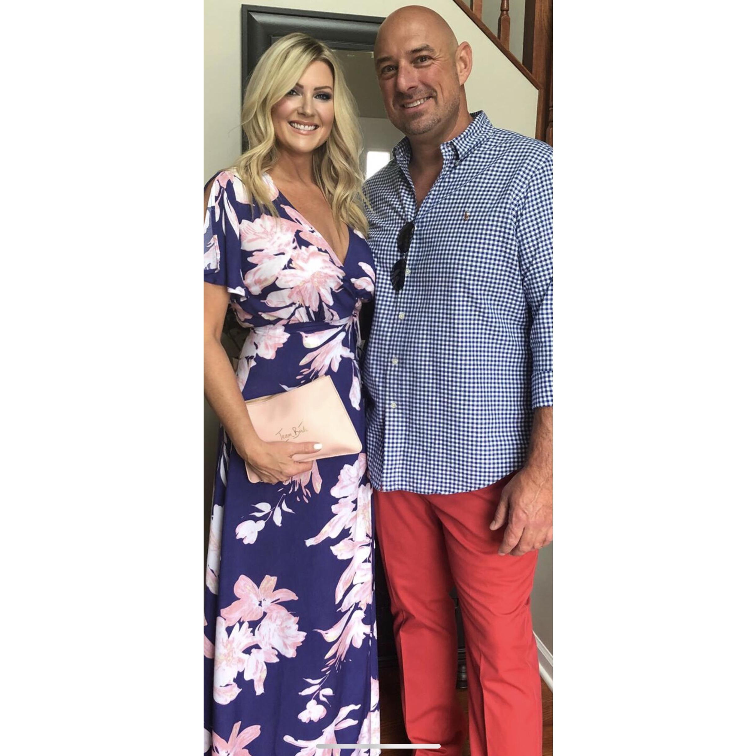 Hampton's Party at Knollwood Country Club. We clean up well:)