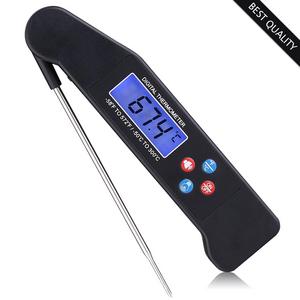 WYM - Food Thermometer - Best Digital Meat Thermometer with Talking functions, Electric Cooking thermometer for Kitchen and Outdoor, Instant Read Thermometer(Black)