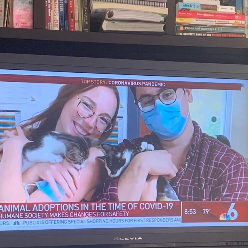 Adopting Charlie and Shiv, 2020