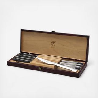 Stainless Serrated 8-Piece Steak Knife Set